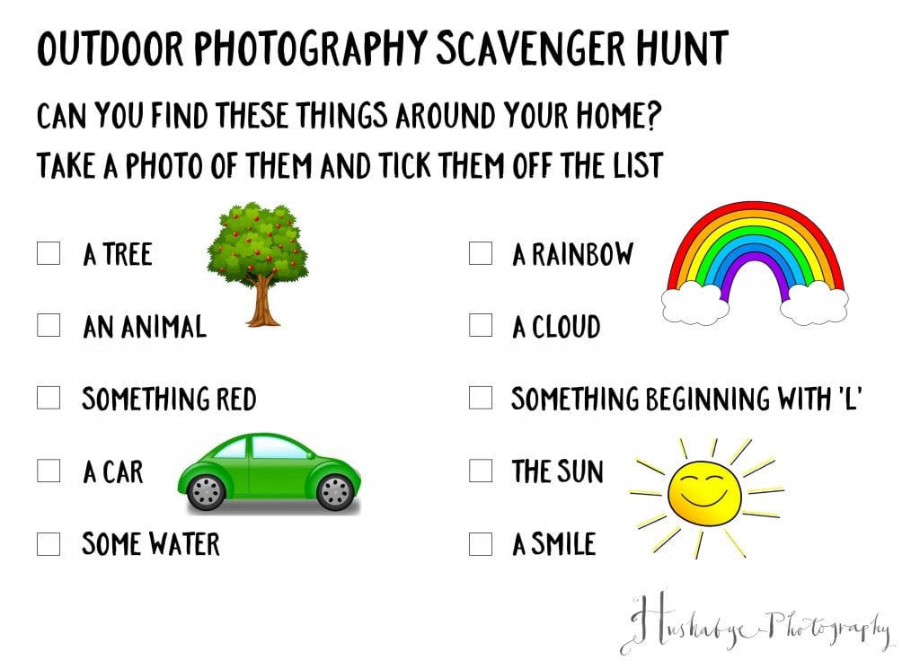 Outdoor Scavenger Hunt